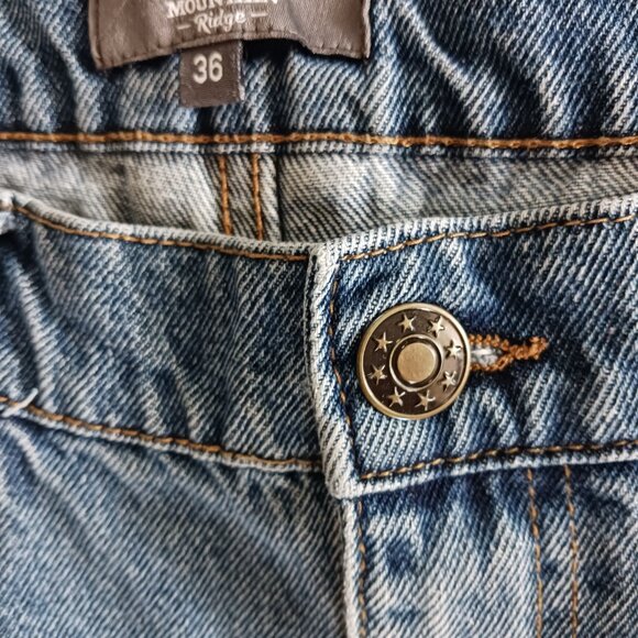 Mountain Ridge Blue Jeans Unisex Size 36 X 28" Inseam Western - Picture 5 of 7